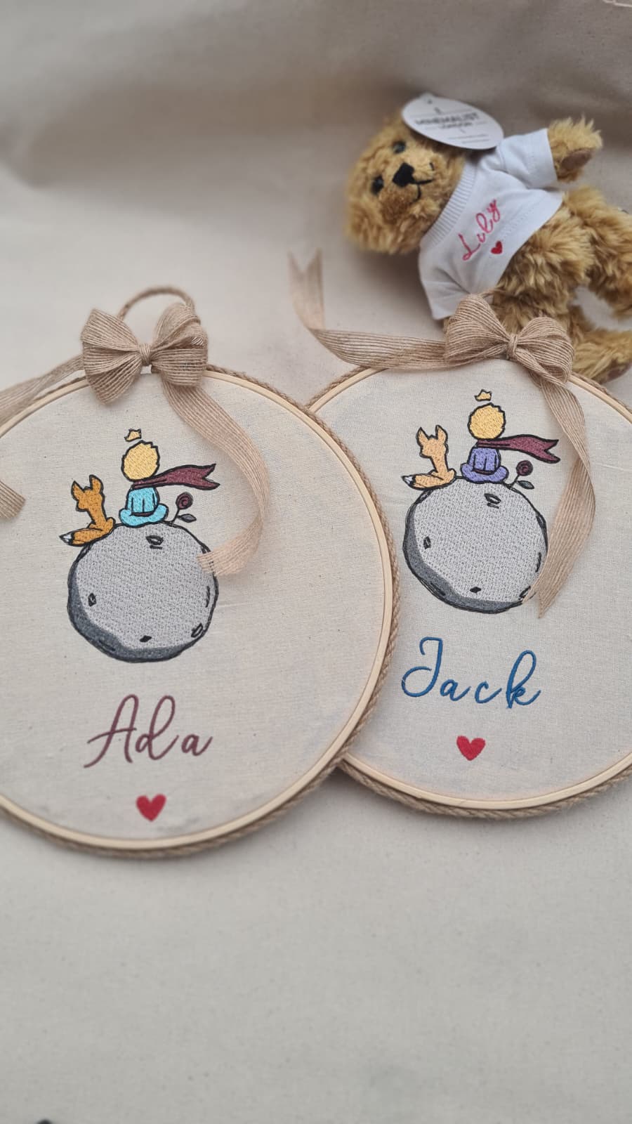 A Journey to the Stars Personalised Star Explorer Hoop – A Timeless Keepsake