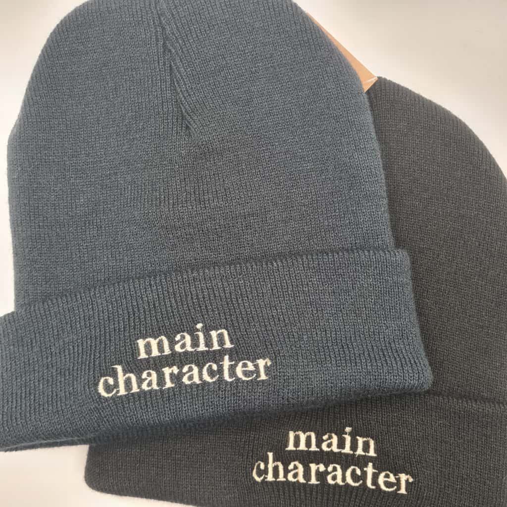 Main Character Beanie Black