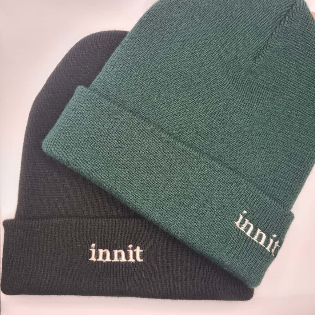 Innit Black Beanie