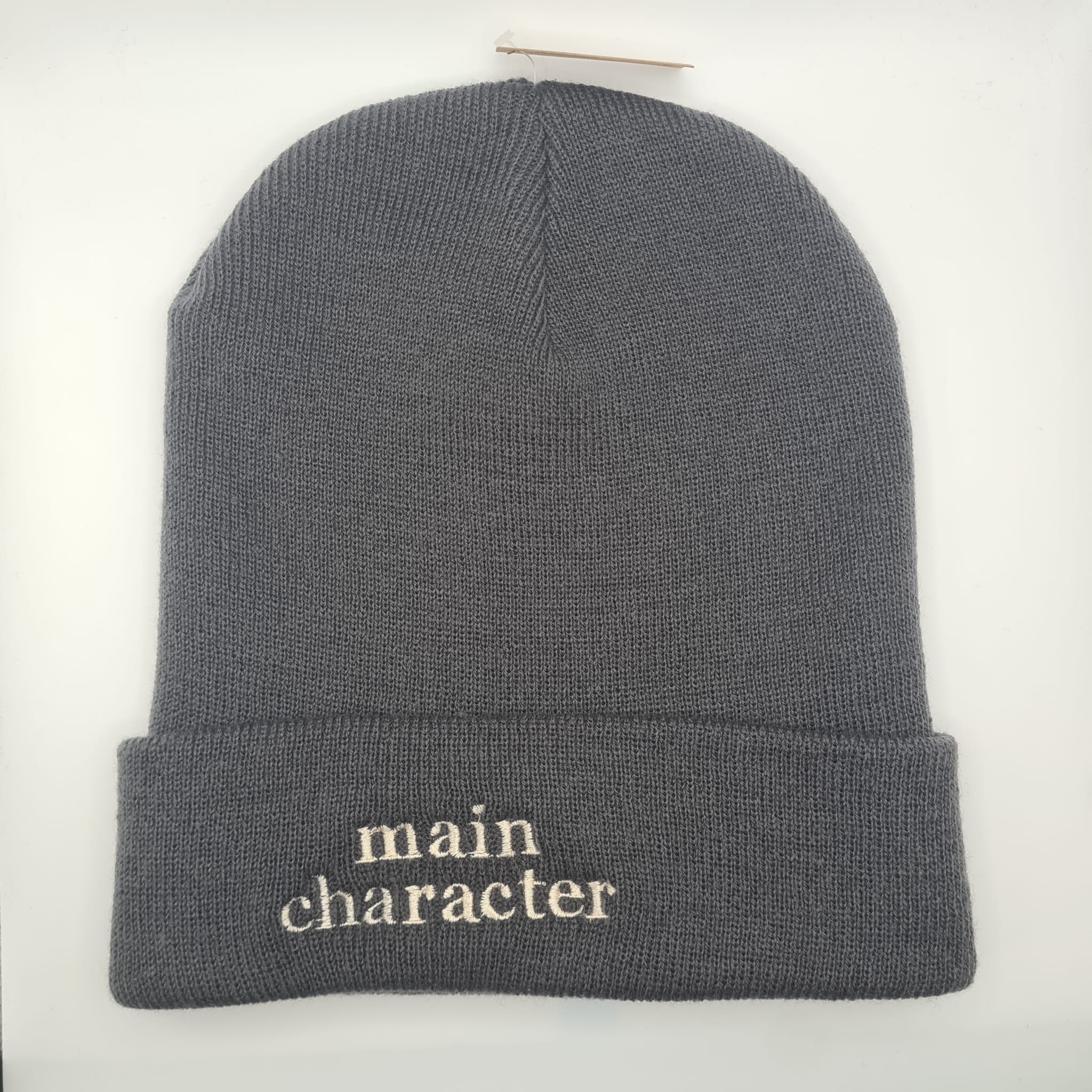 Main Character Beanie Gray