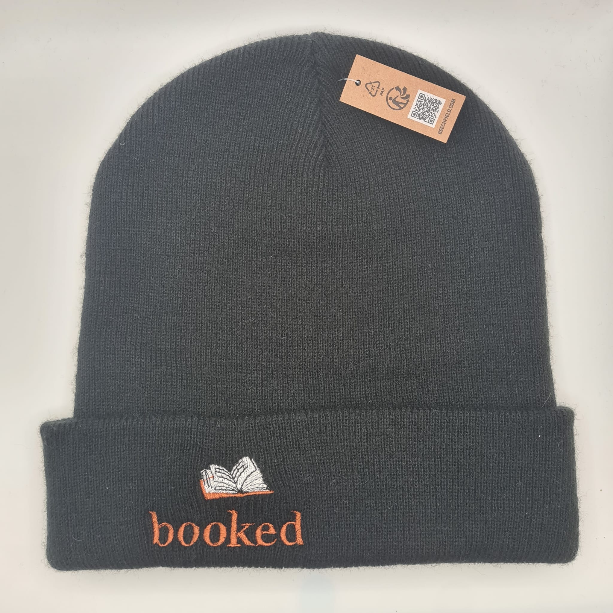 Booked Beanie Black