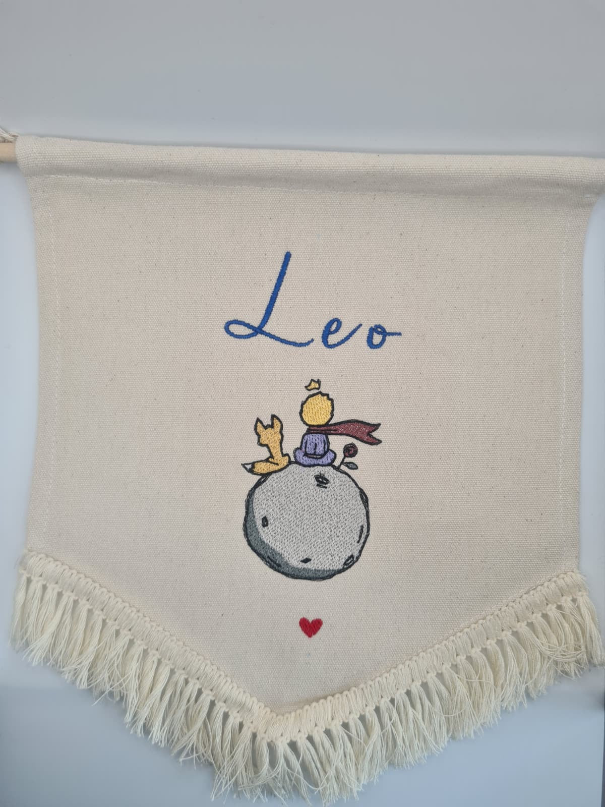 Personalised  Baby Boy Moon Wall Banner – Baby Announcements