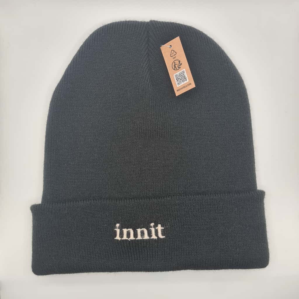 Innit Black Beanie