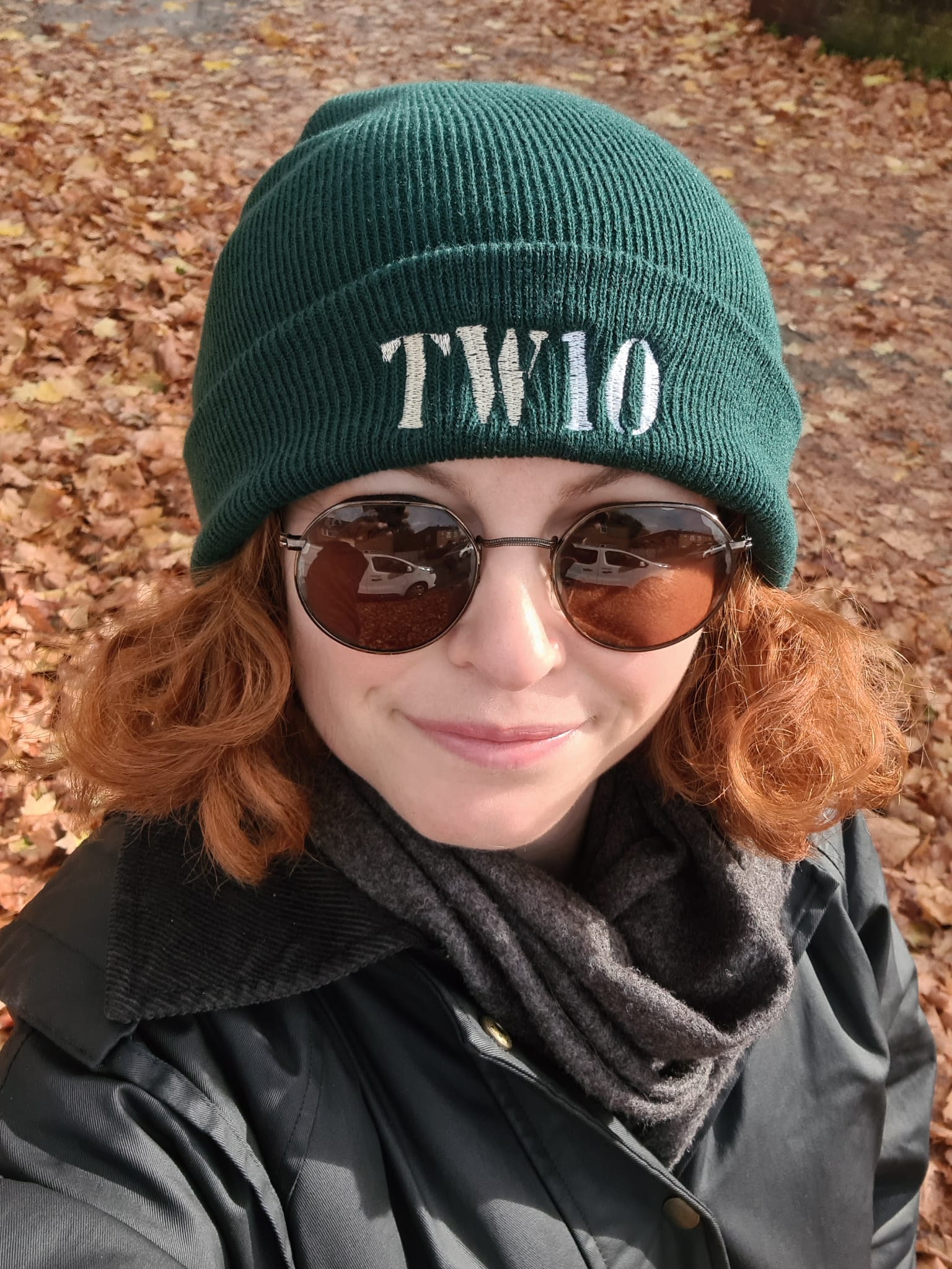 The Local Beanie - My Postcode Bottle Green