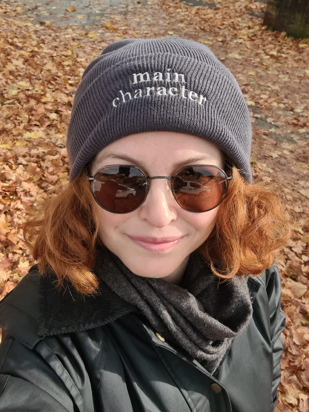 Main Character Beanie Gray