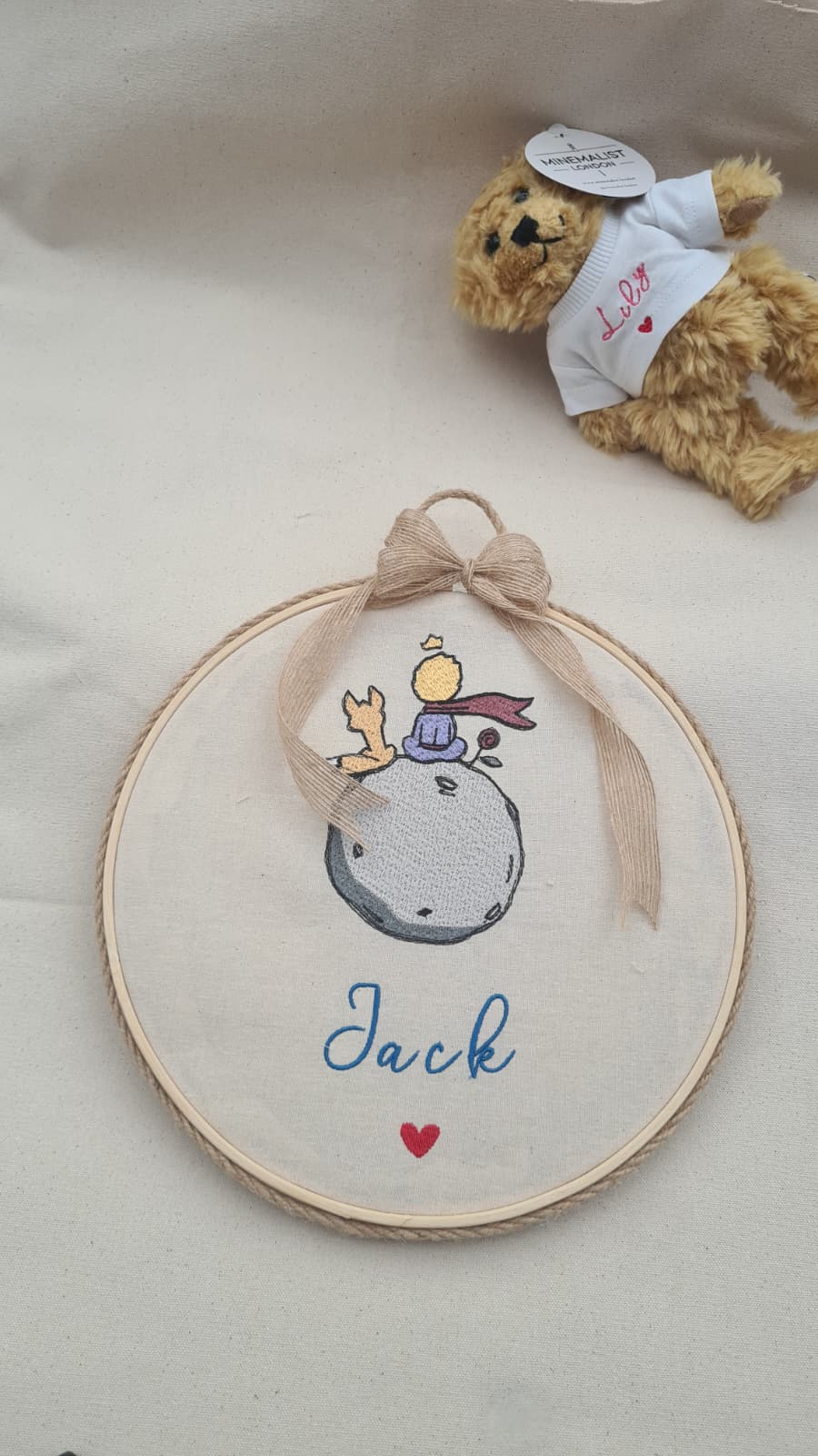 A Journey to the Stars Personalised Star Explorer Hoop – A Timeless Keepsake