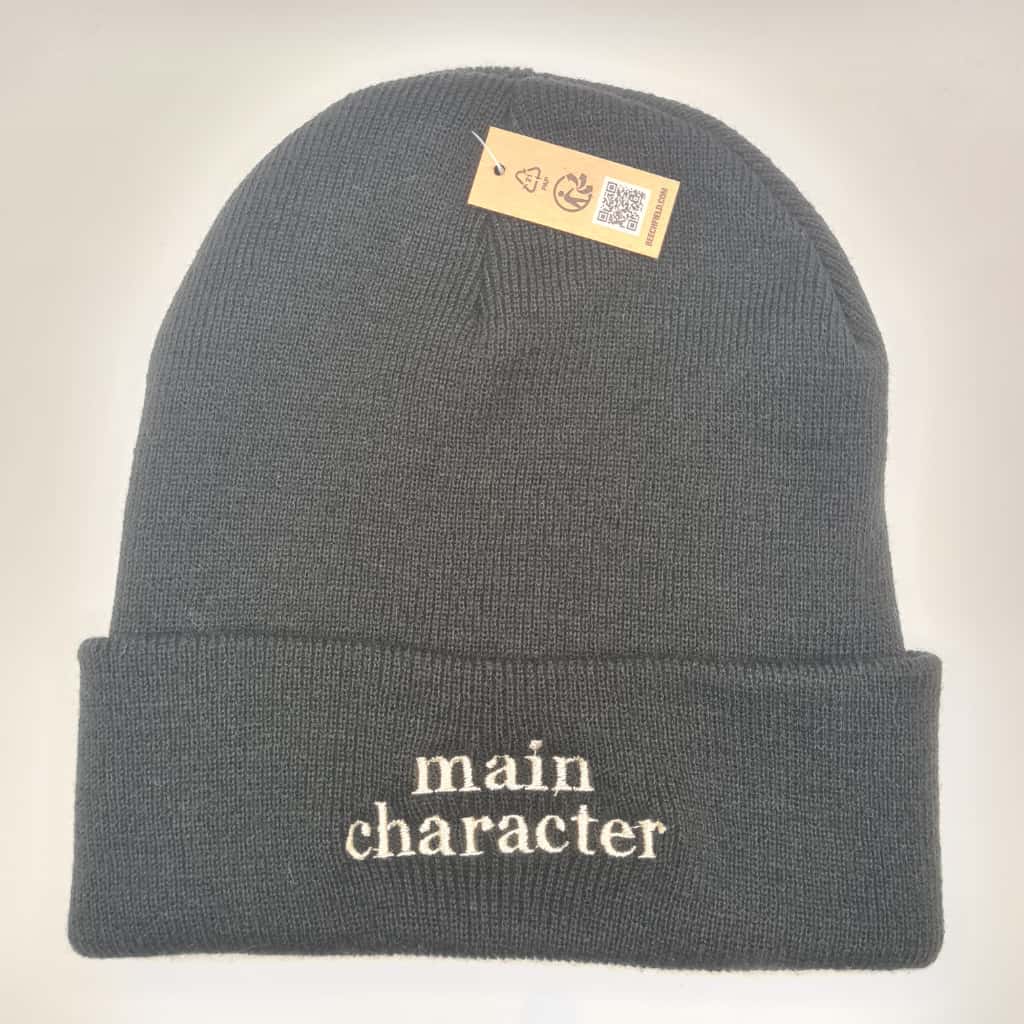 Main Character Beanie Black