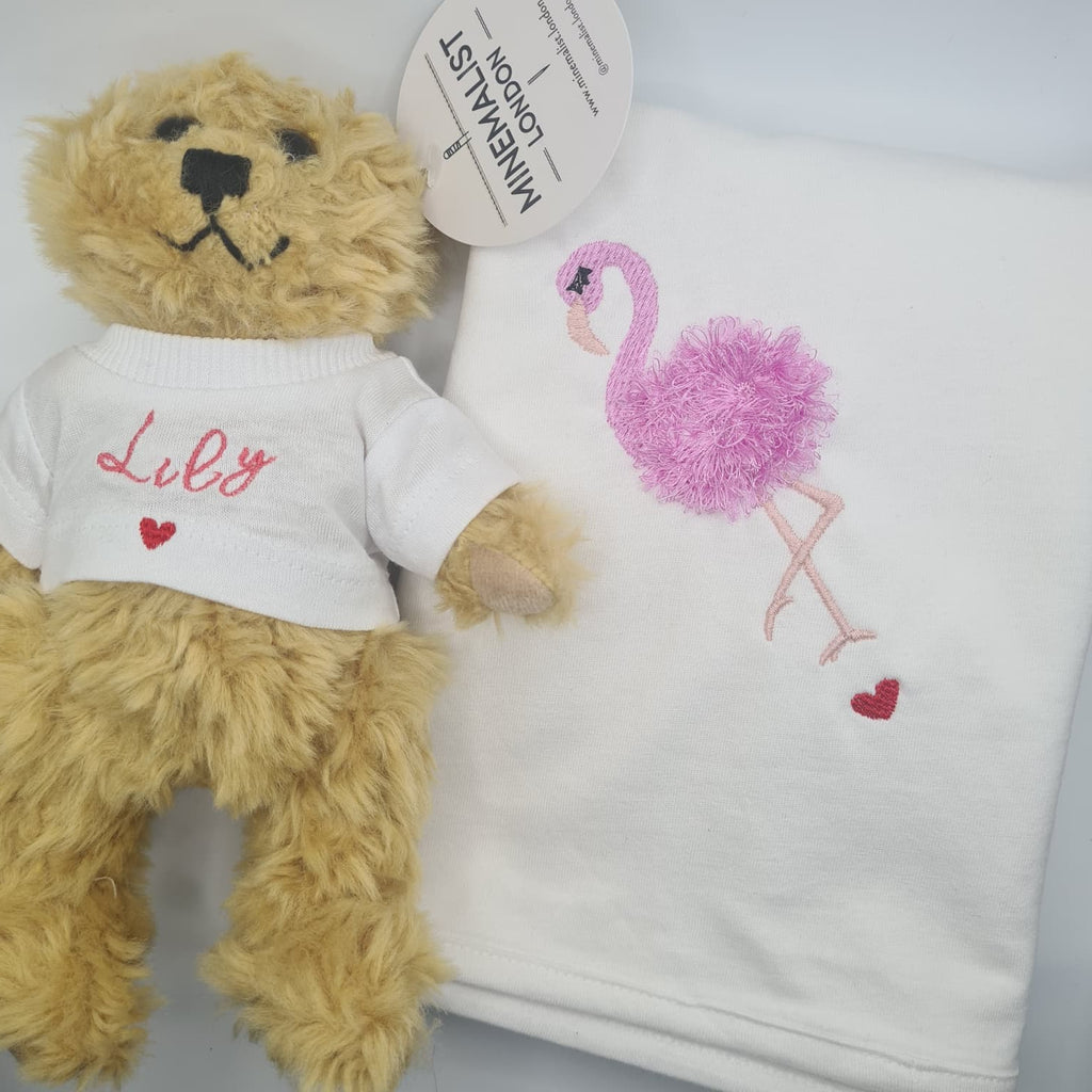 Personalised Teddy Bear with Embroidered Name or Initials