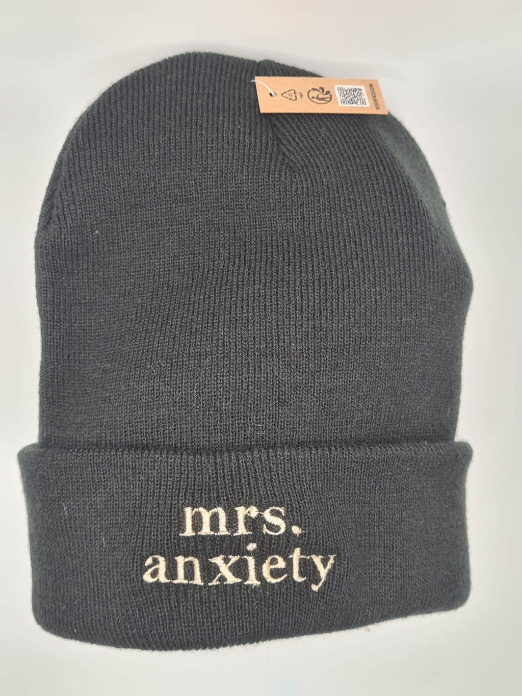 Mrs. Anxiety Gray Beanie